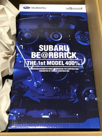 SUBARU BE@RBRICK THE 1st MODEL 400%