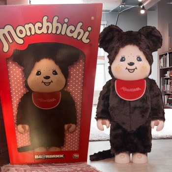 42nd Anniversary × BE@RBRICK 15th Anniversary Commemorative Special Collaboration BE@RBRICK Monchhichi 1000%