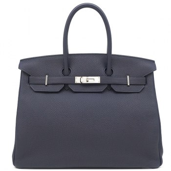 Hermès Handbag Birkin 35 Togo Navy Used