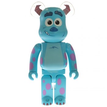 MEDICOM TOY BE@RBRICK Sulley 1000% Figure Blue