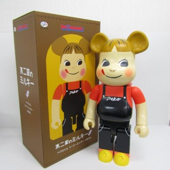 Medicom Toy BE@RBRICK Peko-chan Coffee Milky 1000% Figure Used