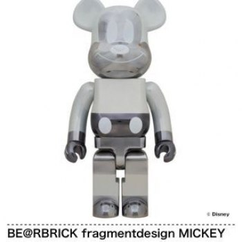Brand New BE@RBRICK fragmentdesign MICKEY MOUSE REVERSE Ver.1000%