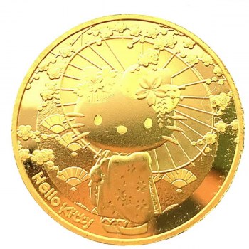 Hello Kitty Gold Coin 2024 - 7.8g K24 Pure Gold Collection