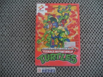 【Brand New Unopened】 Famicom TMNT2 The Manhattan Project Konami FC TEENAGE MUTANT NINJYA TURTLES2