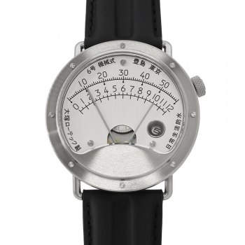 Tokyo Clock Precision Co., Ltd. Otsuka Robotech Model 6 Wristwatch Silver Dial