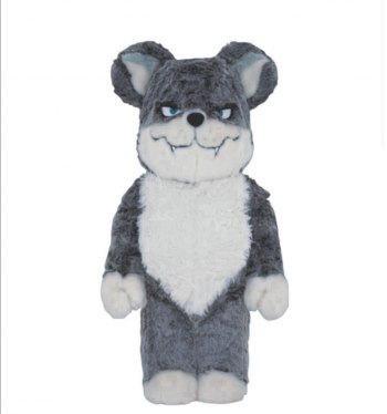 Bearbrick Fragment Design WORLD WIDE TOUR 2 in Shanghai Commemorative Product Wolf Costume BE@RBRICK BWWT 1000%