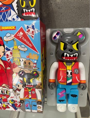 BE@RBRICK tokidoki Wolf 400% Bearbrick