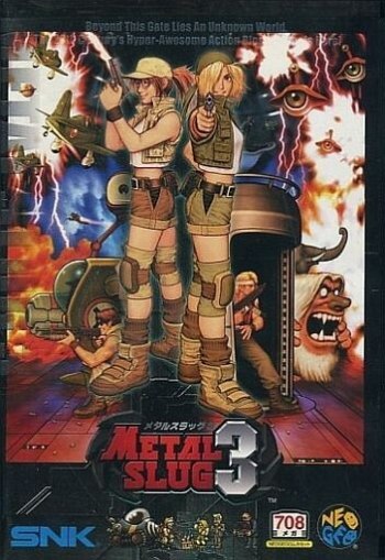 Used Neo Geo ROM Software Metal Slug 3 (ROM Cartridge)