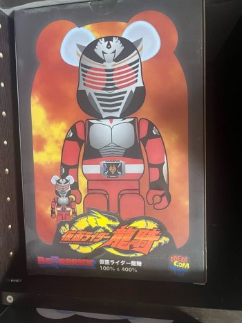 Kamen Rider Ryuki Bearbrick 100% & 400% Limited Edition by Medicom Toy