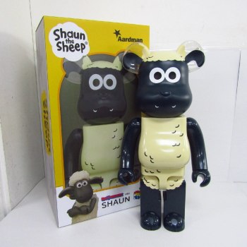 Medicom Toy BE@RBRICK Shaun the Sheep Figure 1000% with Box ◆AC26020