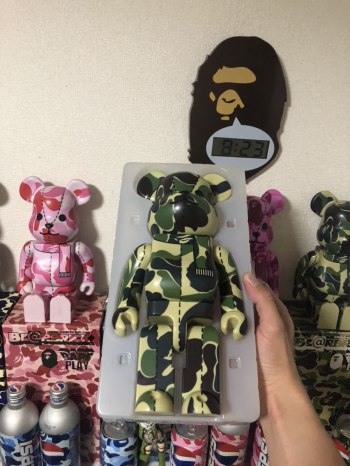 BAPE BE@RBRICK Medicom Toy CAMO A Bathing Ape Toy