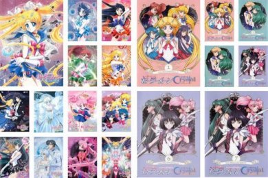 Sailor Moon Crystal Complete DVD Set Seasons 1, 2 & 3 – 20 Discs, Used