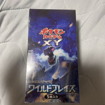 Pokémon Card Wild Blaze Charizard EX XY Unopened Box with Shrinkwrap 1ED Black Flame Ruler Inferno X RR UR Mega Evolution