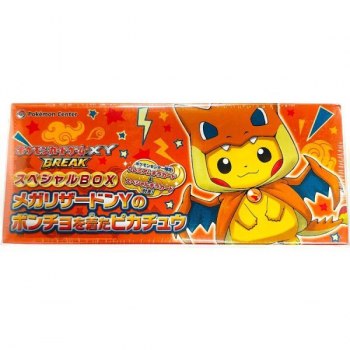 Pokémon Card XY Special Box Pikachu in Mega Charizard Y Poncho - Unopened (Authentic PSA)