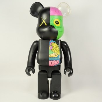 KAWS × MEDICOM TOY BE＠RBRICK 1000% Companion Human Model Bearbrick